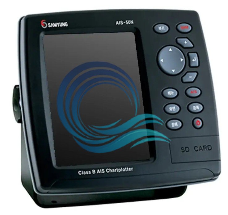 Samyung AIS-50N – AIS Class-B Chartplotter original, waypoint Up to 5000, chart card NAVIONICS® GOLD, 100 Routes, with up to 100 points each.